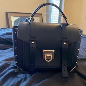 Michael kors black and gold purse